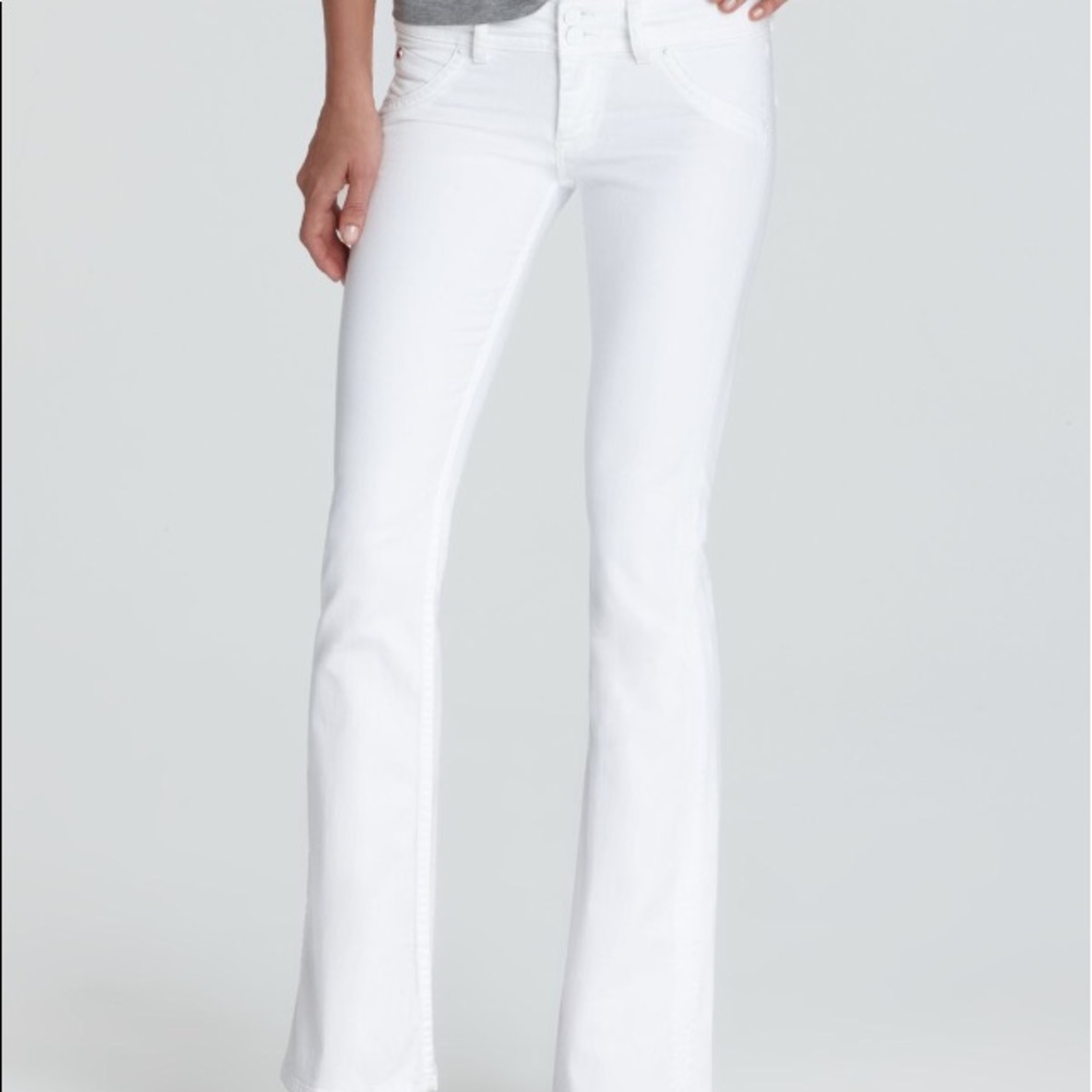 White flare jeans size 26